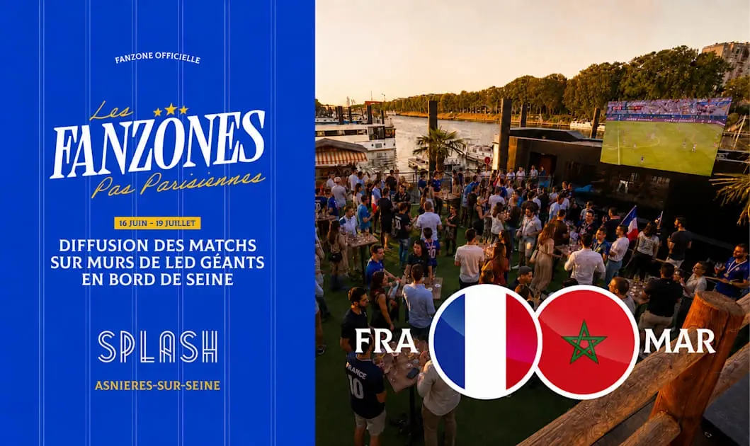 Allez Les Bleus ! | Fanzone @Splash Asnières