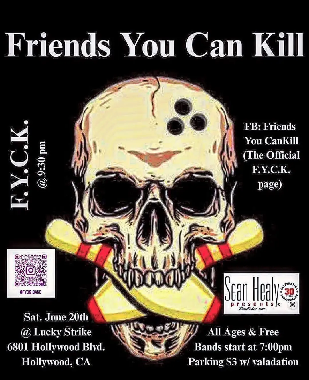 FRIENDS YOU CAN KILL at The Lucky Strike