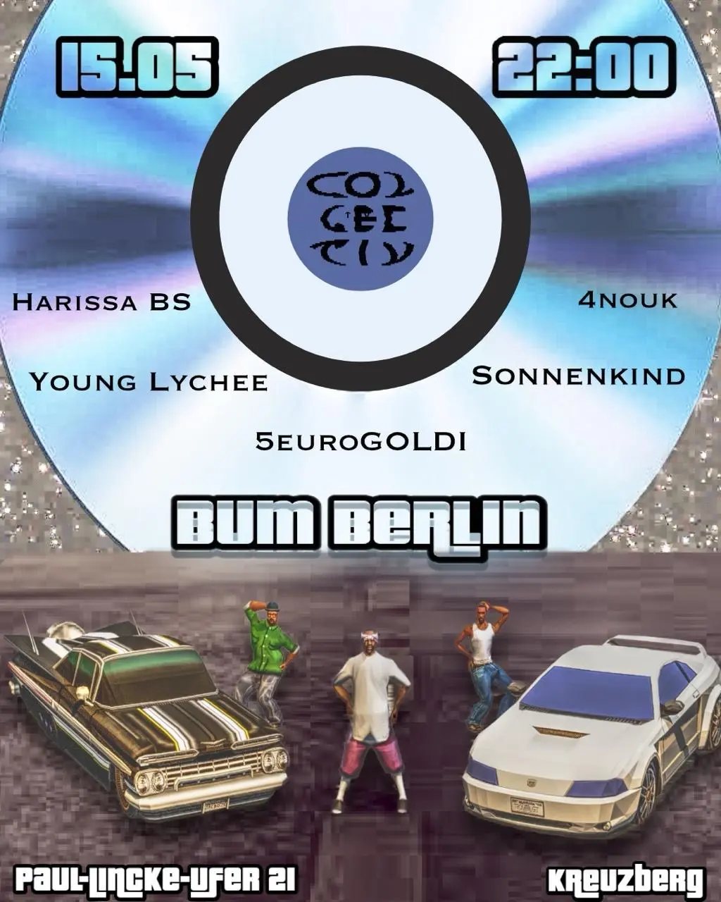 co.llectiv presents: Soli Rave for asap e.V. w/ 5EuroGoldi, Sonnenkind and more