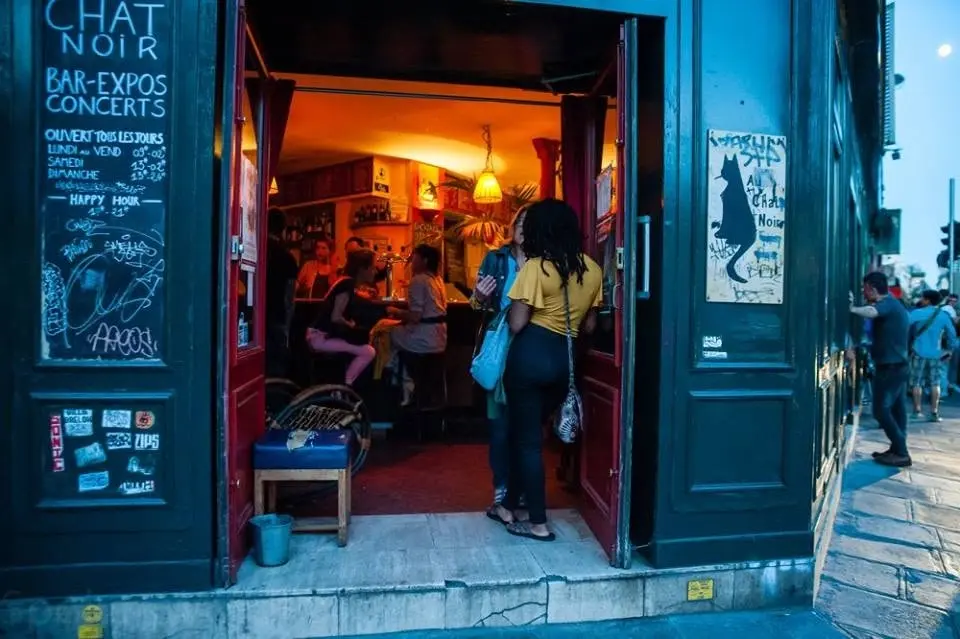 SpokenWord at the Chat Noir - theme : Numinous - guest poet : Malik Crumpler