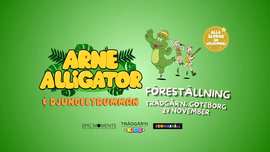 Arne Alligator & Djungeltrumman
