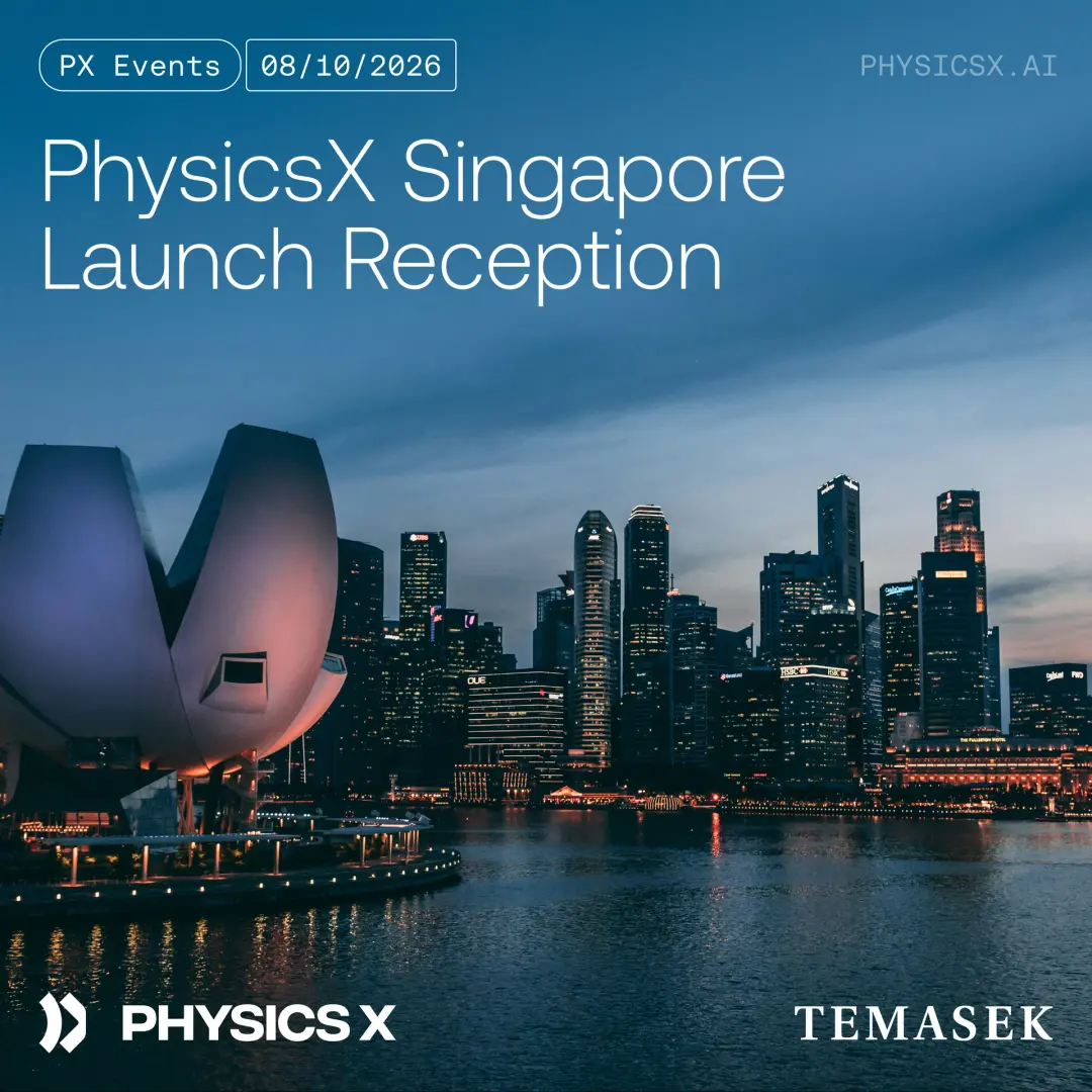 PhysicsX Singapore Launch Reception