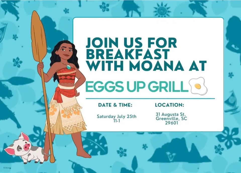 Breakfast with Moana 