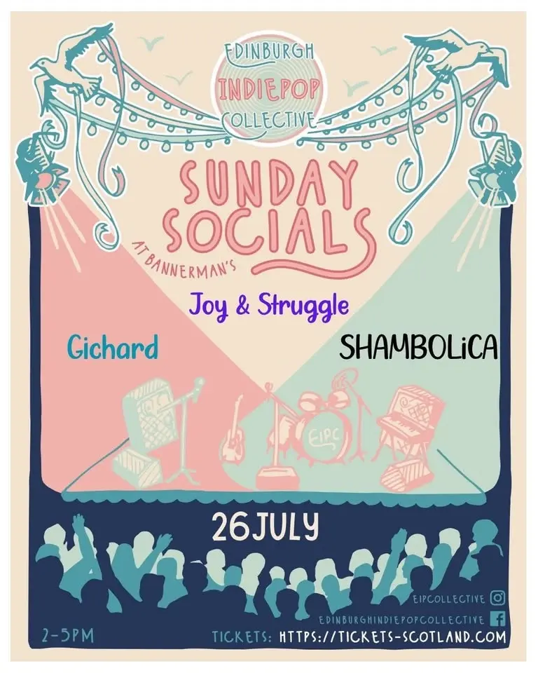 Sunday Social with Gichard + Joy & Struggle + SHAMBOLiCA