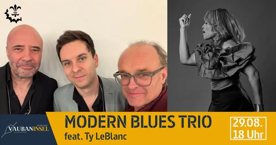 MODERN BLUES TRIO feat. Ty LeBlanc (by KommKultur e.V)