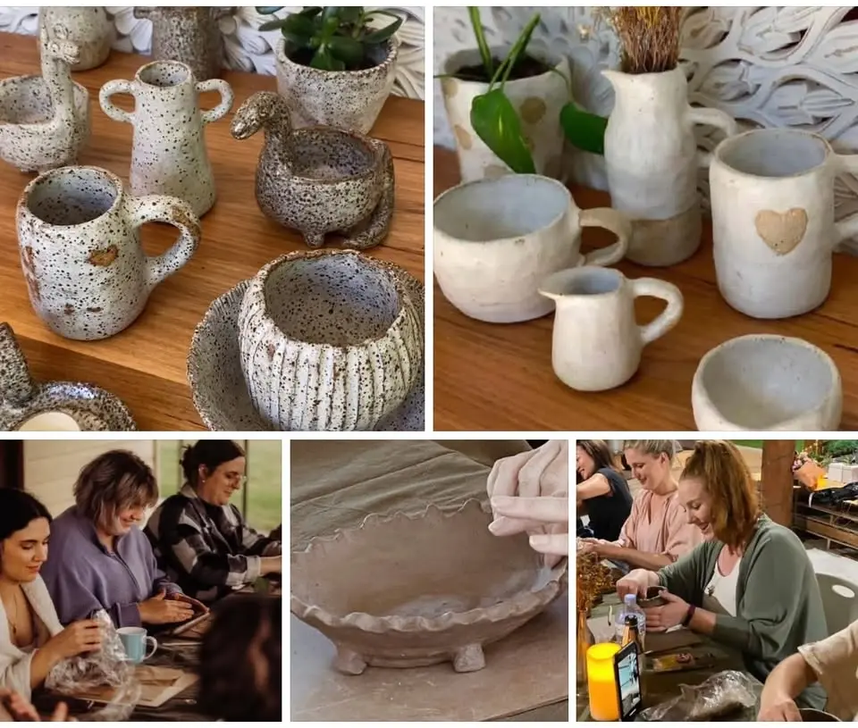 Coomera: Pottery evening at I Am Healing Gifts, Afterpay available
