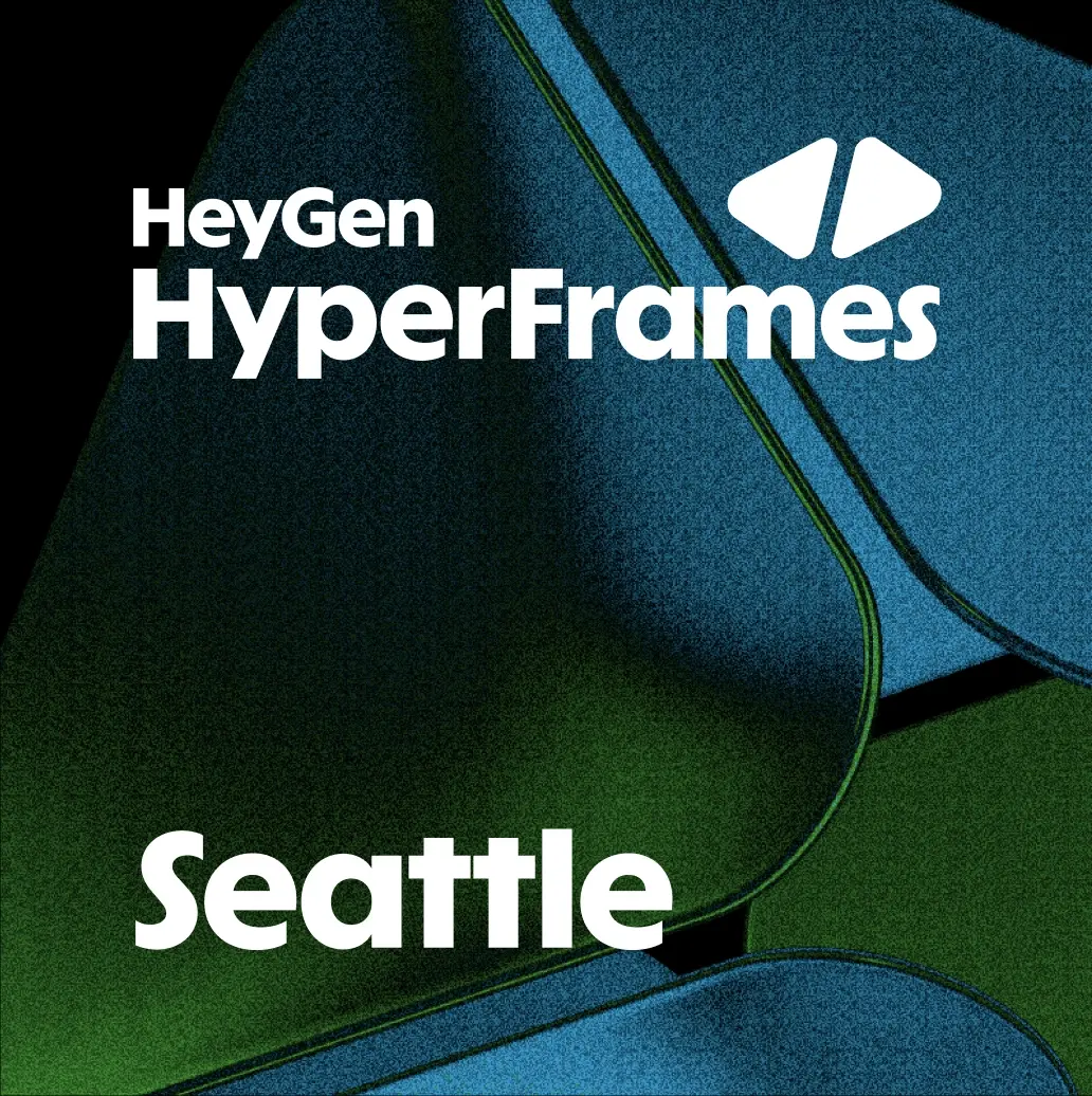HeyGen HyperFrames for Builders - Seattle Tech Week Meetup at INTDEV (internet.dev)