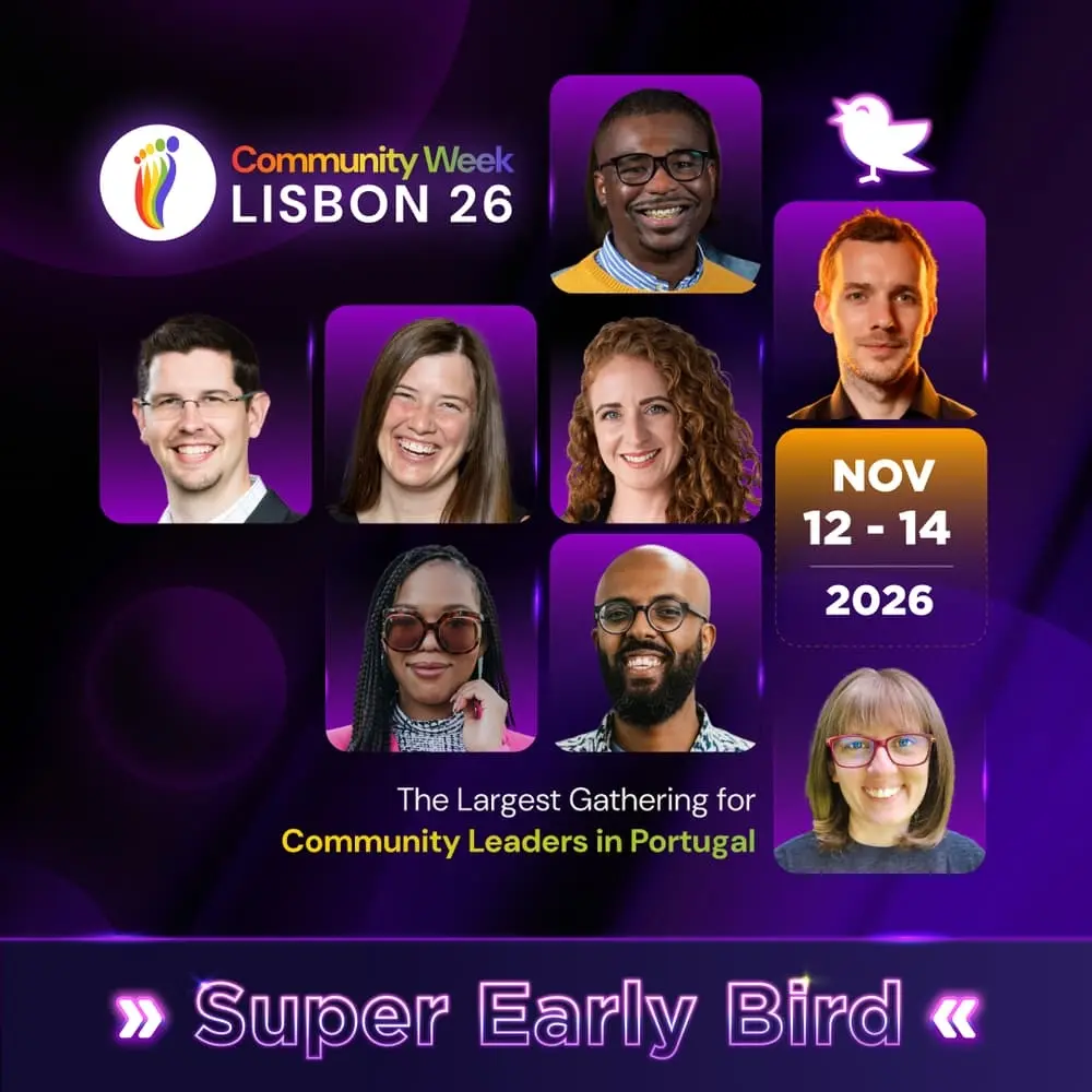 Lisbon Community Week 2026 (Nov 13th - 14th, 2026)