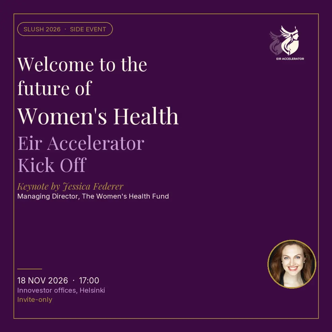 Welcome to the Future of Women’s Health: Eir Accelerator Kick-Off with Jessica Federer