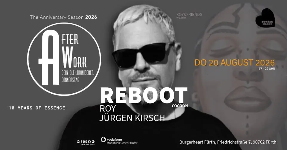 ”10 JAHRE“ Afterwork - dein elektronischer Donnerstag • w/ REBOOT
