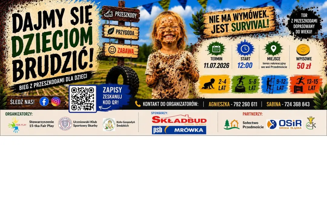 DAJMY SIĘ DZIECIOM BRUDZIĆ !