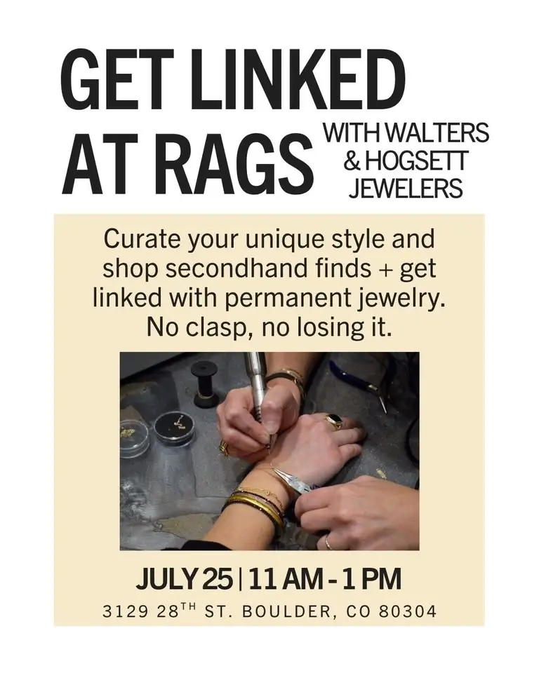 Permanent Jewelry Pop Up w/ Walter’s & Hogsett Jewelers