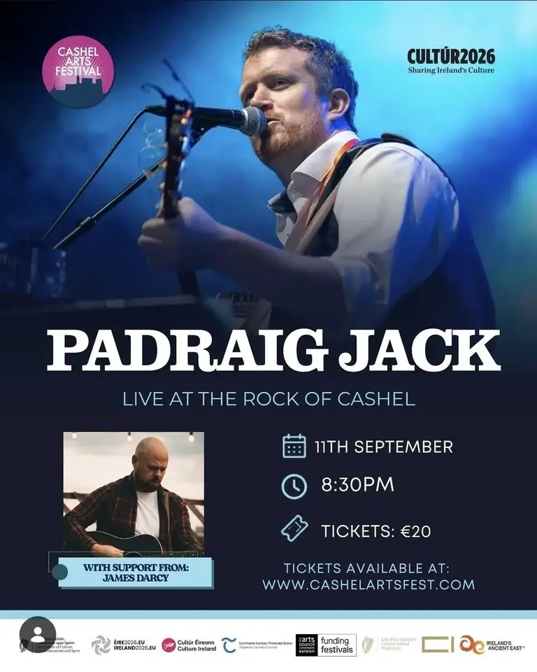 Padraig Jack & James Darcy - LIVE @ The Rock of Cashel (Cashel Arts Festival)