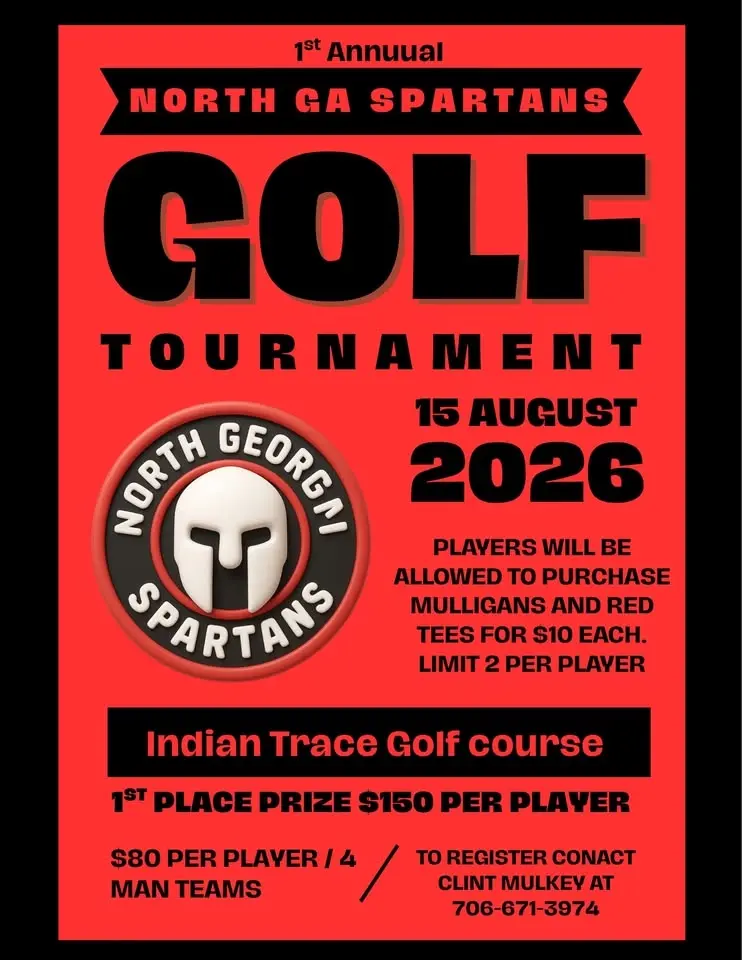 North GA Spartans 1st annual Golf Tournament