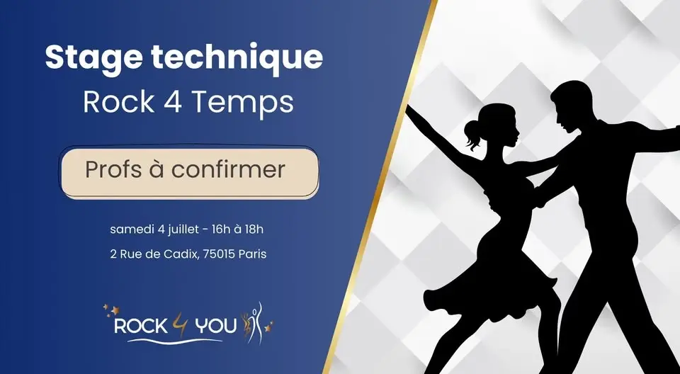 Stage Technique Rock 4 Temps