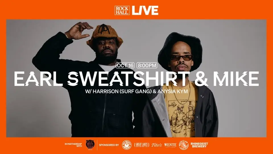 Rock Hall Live: Earl Sweatshirt & MIKE w/ Harrison (Surf Gang)