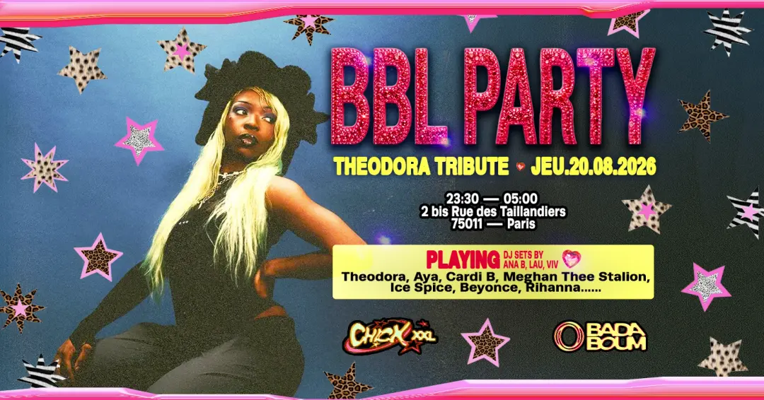 Club — LA CH!CK: BBL Party - Theodora Tribute