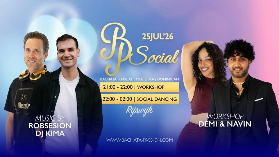 BP Social Rijswijk 25 July 2026 Demi & Navin