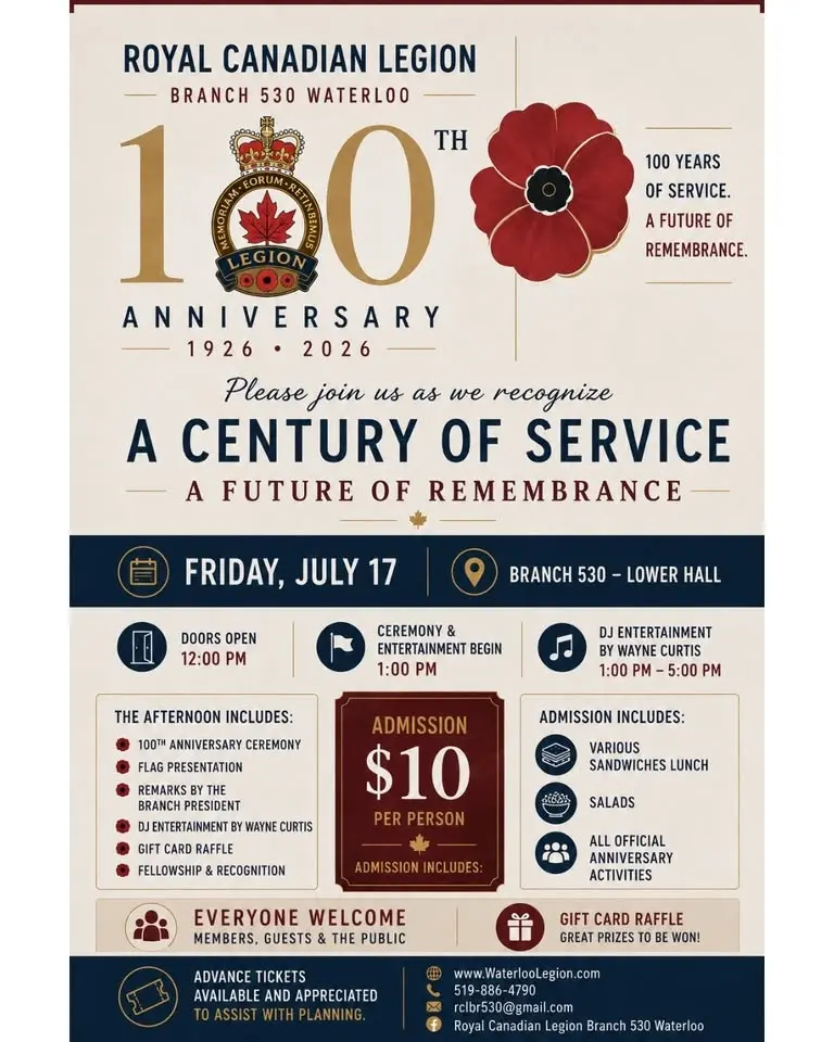 100th Anniversary of the RCL Celebration
