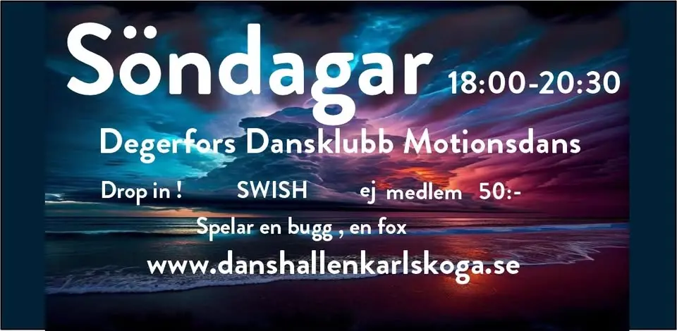 Motionsdans danshallen Karlskoga