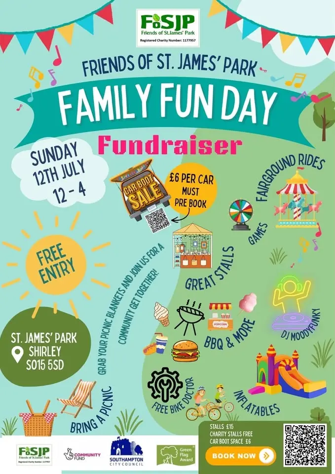 Friends of St. James Park Family Fun Day Fundraiser