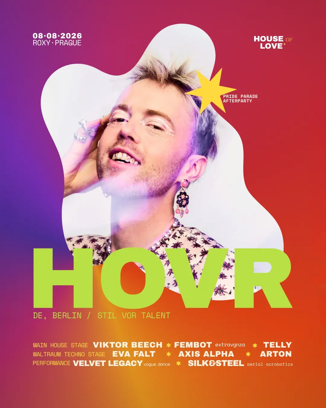 House Of Love ✶ HOVR (DE - Stil vor Talent) ✶ Pride Parade Afterparty