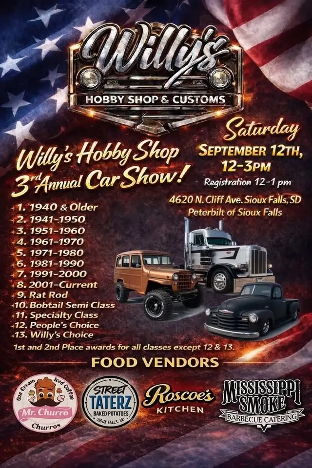 Willy’s 3rd Annual Car Show