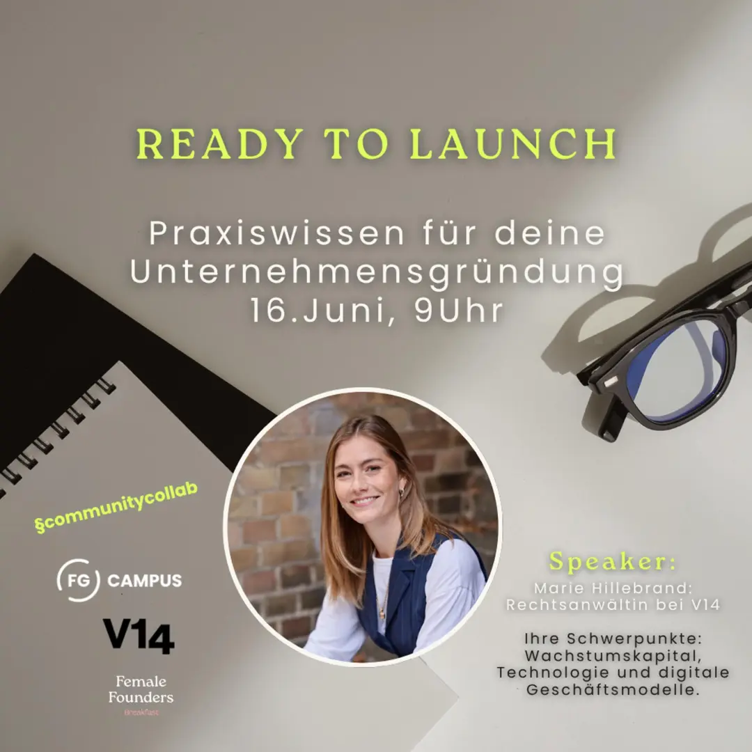 Ready to Launch: Praxiswissen für deine Unternehmensgründung
