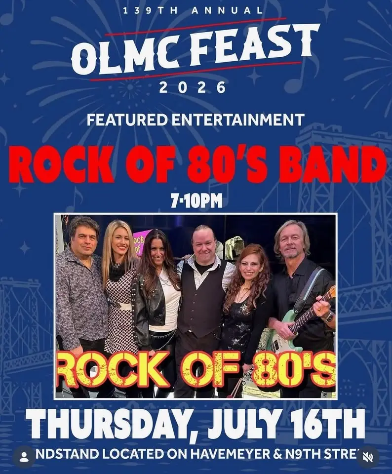 Rock of 80s plays Our Lady of Mount Carmel Giglio Feast