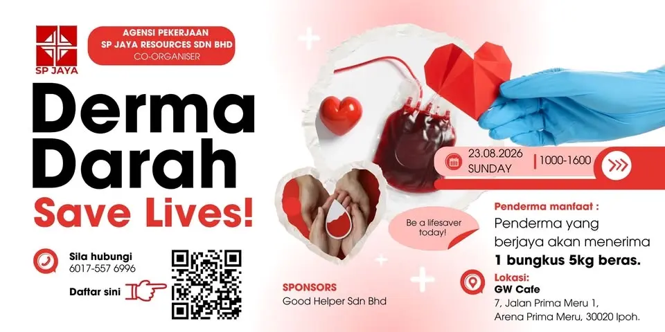 Rice & Coffee Blood Donation 