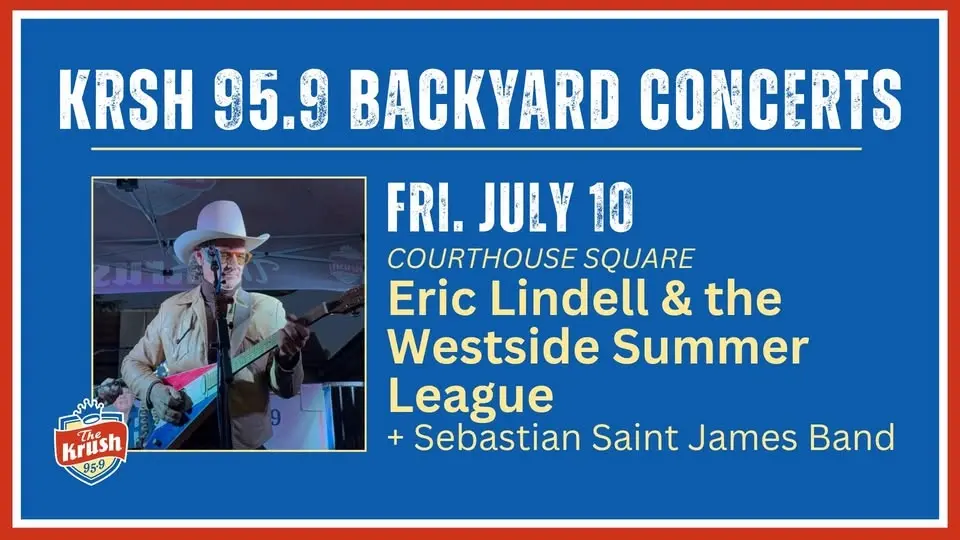 KRSH Backyard and Beyond: Eric Lindell & the Westside Summer League