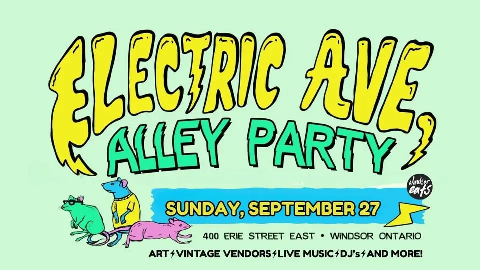 Electric Avenue Alley Party during 2026 Open Streets Windsor