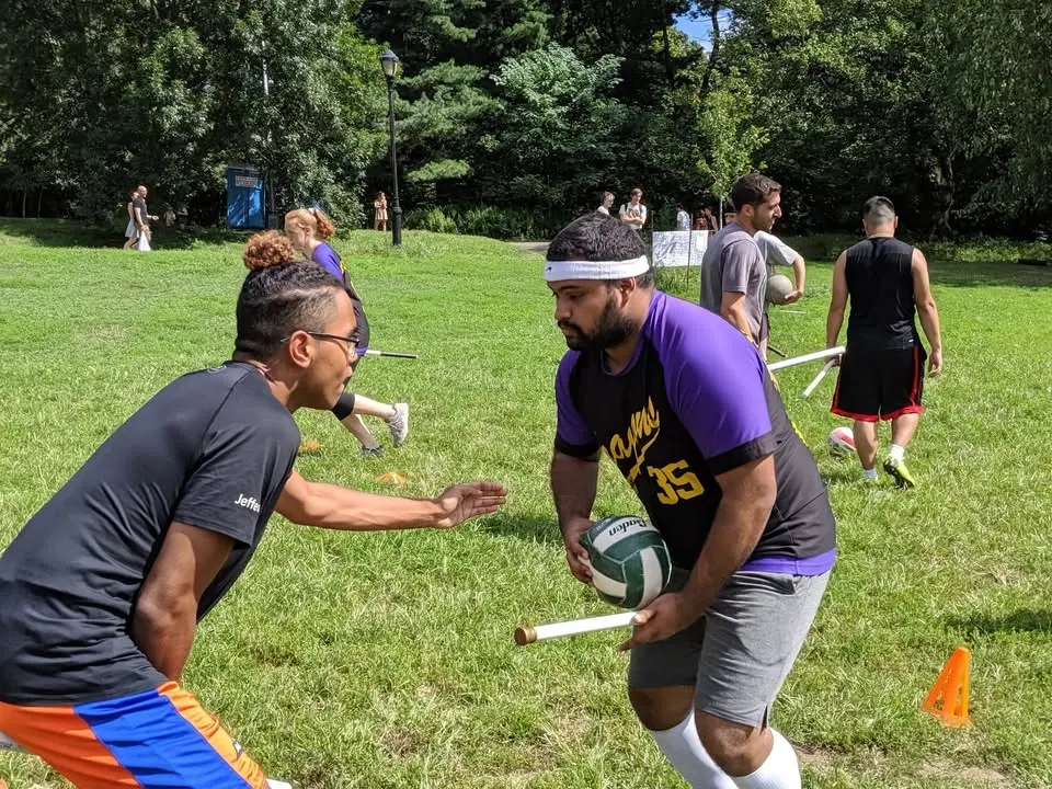 Quadball Pickups in Prospect Park