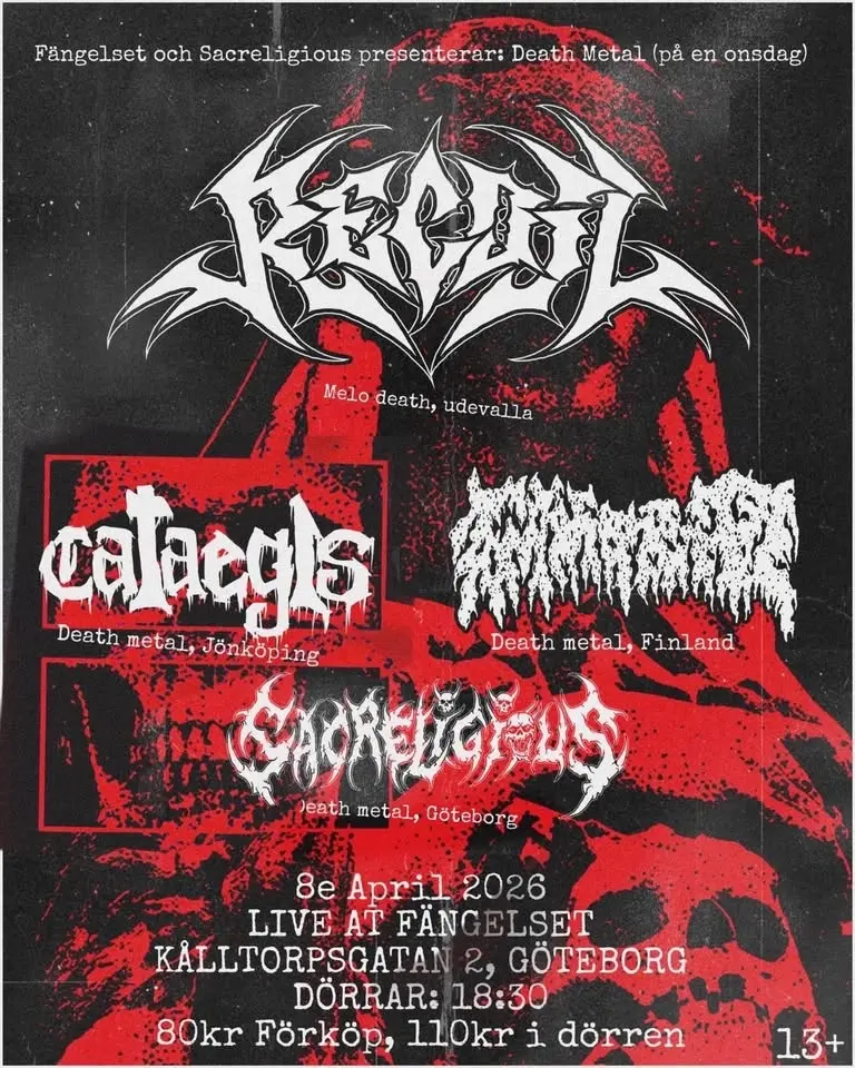 Death metal at Fängelset