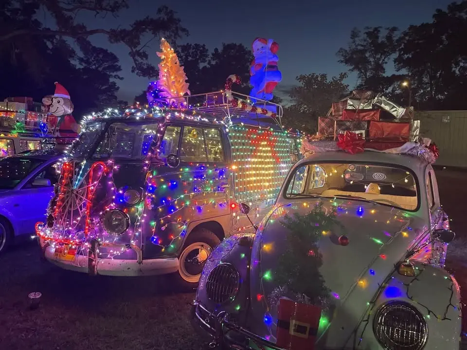 2026 pensacola vw Christmas light cruise