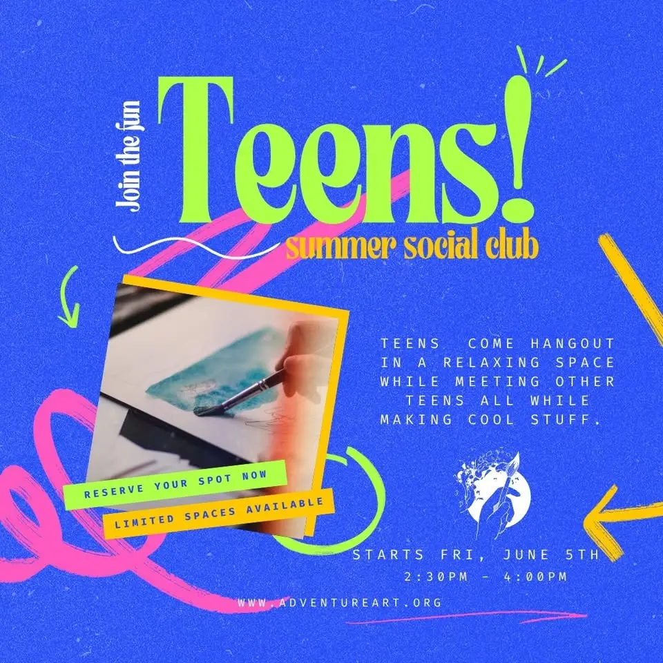 TEENS SUMMER SOCIAL CLUB
