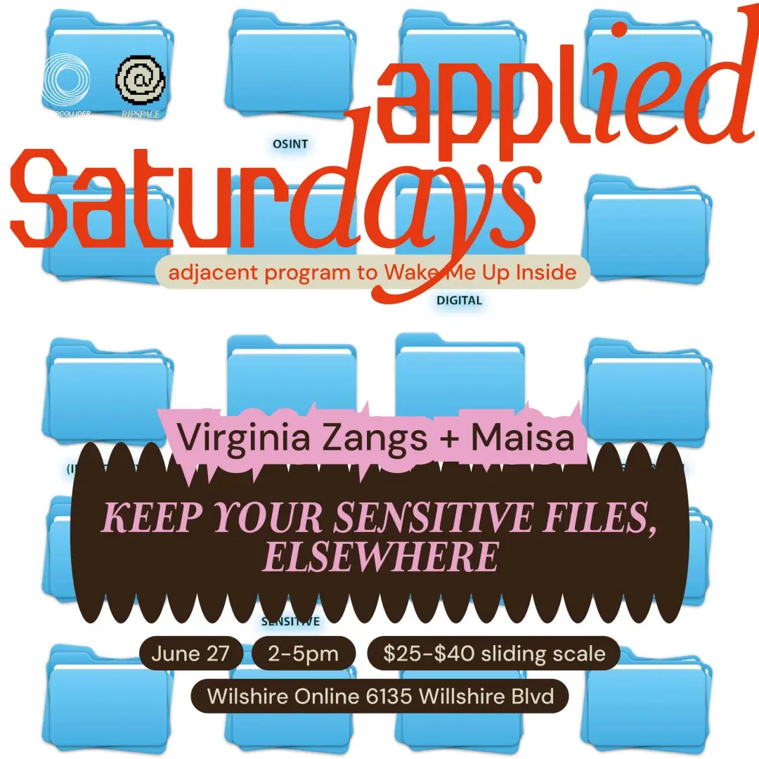 Keep Your Sensitive Files, Elsewhere with Virginia Zangs + Maisa Imamović