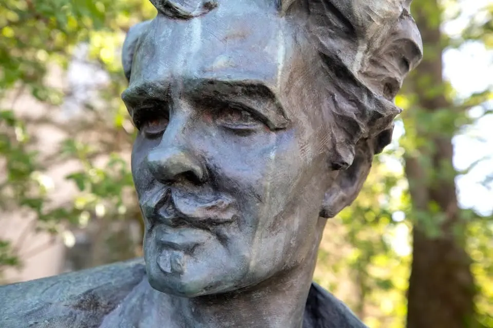 Strindbergs Intima Teaters Vänner uppvaktar August Strindberg 