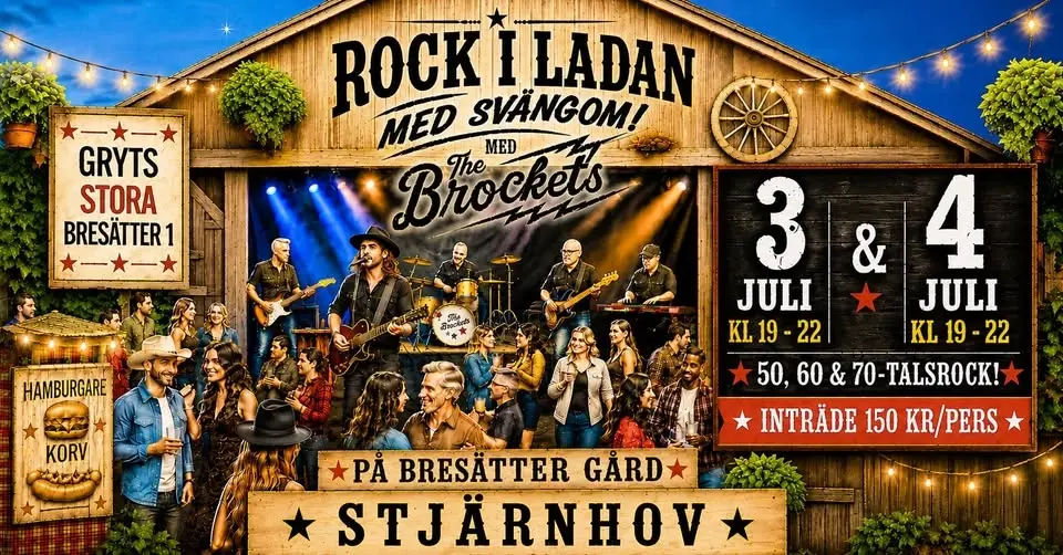 ROCK I LADAN MED SVÄNGOM!