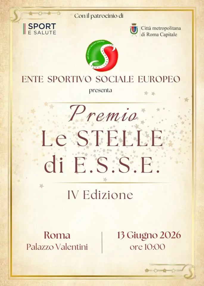 IV EDIZIONE PREMIO "LE STELLE DI E.S.S.E."