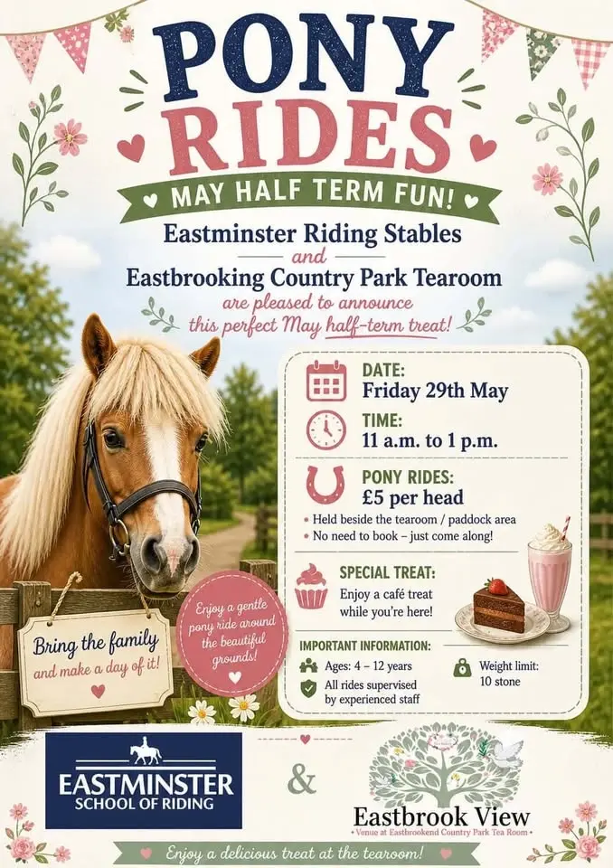 Pony Rides at Eastbrook Country Park