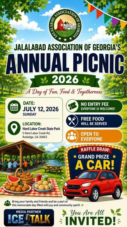 Jalalabad Association Of GA Annual Picnic 2026