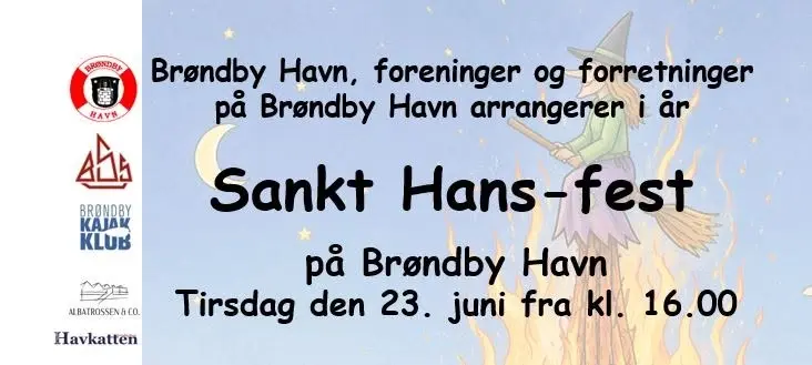 Sankt Hans aften på Brøndby Havn
