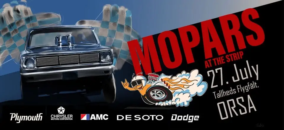 Mopars at the strip 2026 Orsa Tallhed