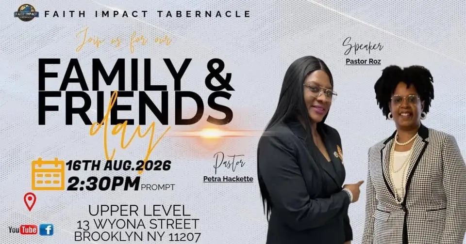 Faith Impact Tabernacle Friends and Family day 