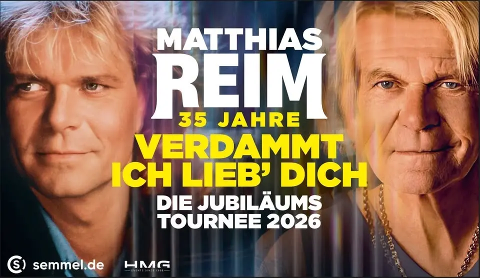MATTHIAS REIM • Die Jubiläumstournee 2026 • Lutherstadt Wittenberg
