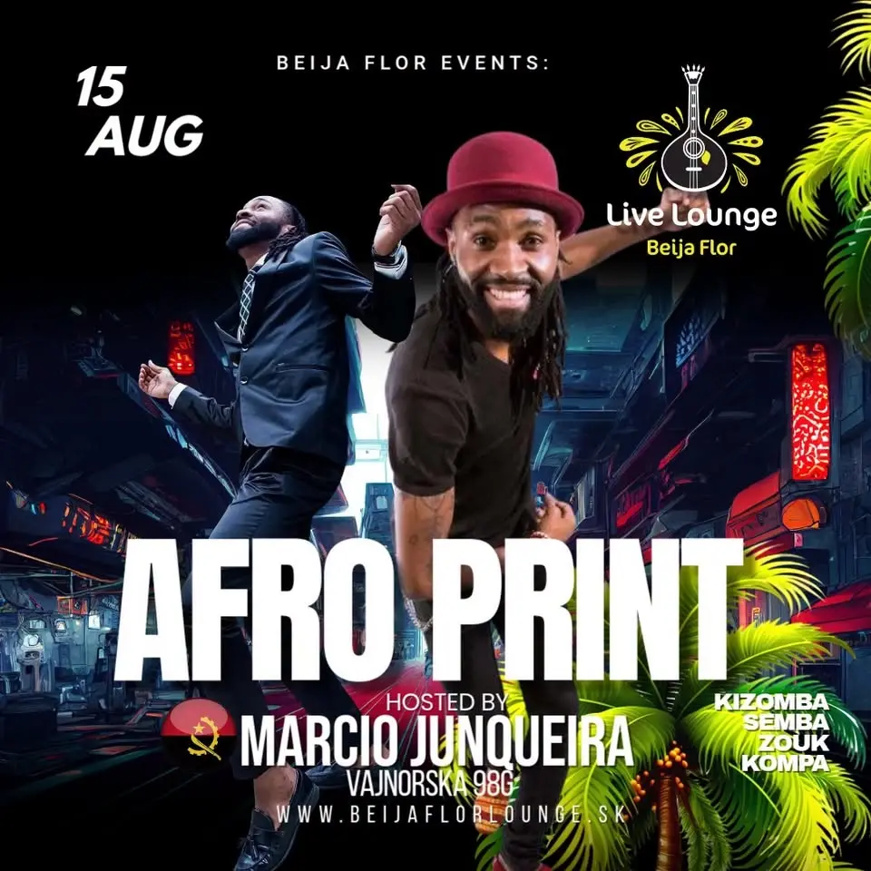 Afro print summer edition with Marcio Junqueira