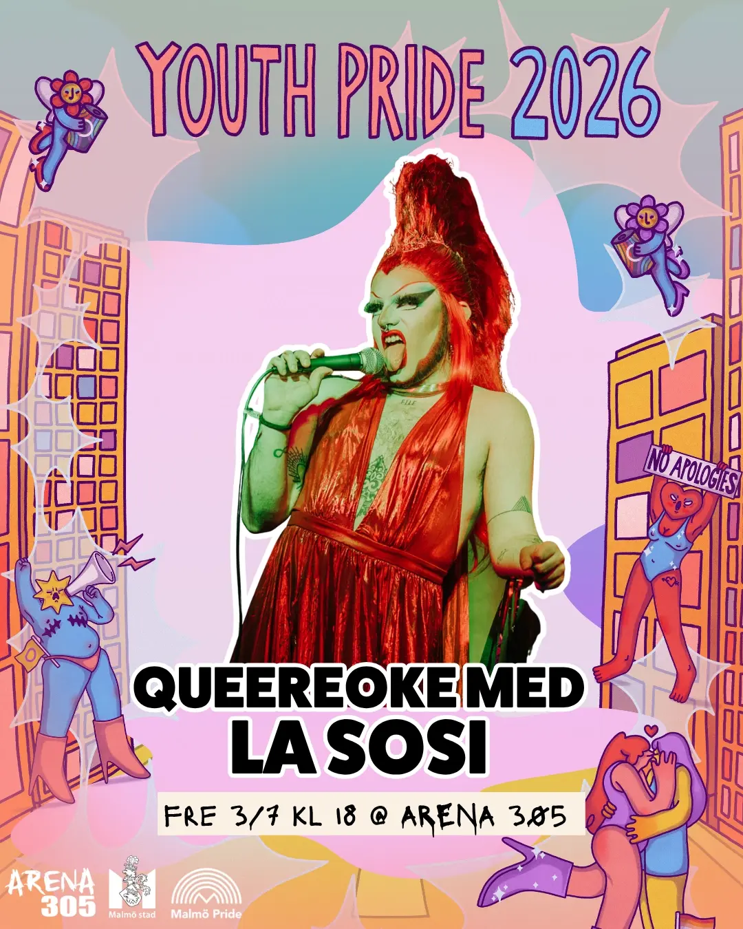 YOUTH PRIDE : QUEEREOKE MED LA SOSI