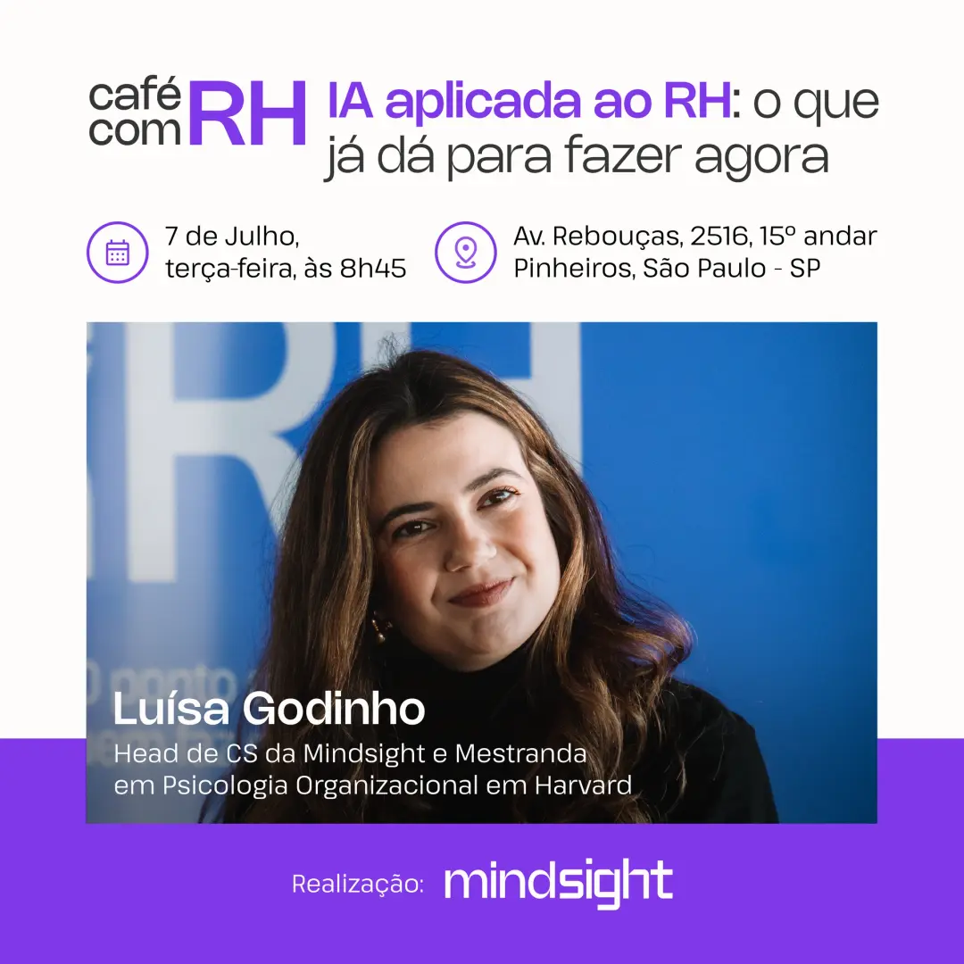 Café com RH | IA aplicada ao RH: o que já dá para fazer agora