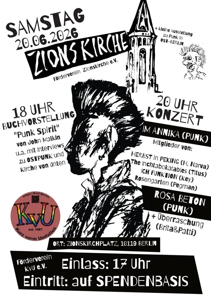 Lesung und Punk Konzert